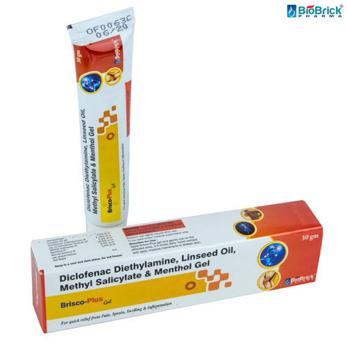 Linseed Oil, Diclofenac Diethylamine, Diclofenac Sodium, Methyl Salicylate, Menthol and Benzyl Alcohol Gel