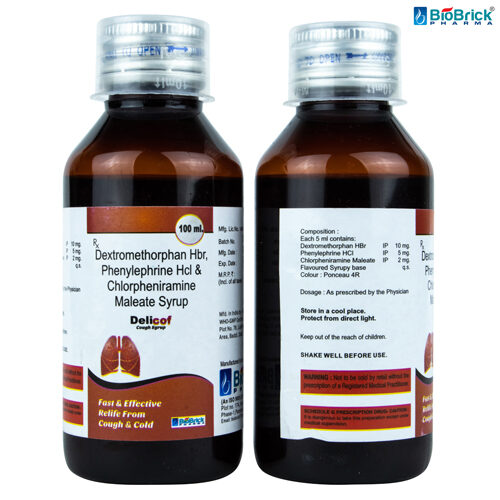 Dextromethorphan, CPM & Phenylephrine Syrup