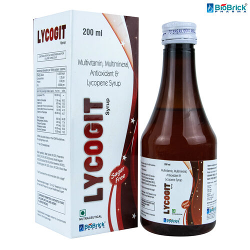 Lycopene, Multivitamins, Multimineral & Zinc Syrup