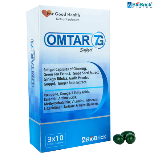 Ginseng, Green tea, Grape seed, Ginkgi biloba, Garlic powder, Ginger root, Green coffee bean, Omega-3 Fatty Acids, Essential Amino Acids, Methylcobalamin, L-Carnitine L-Tartrate, Vitamins & Minerals Softgel Capsules