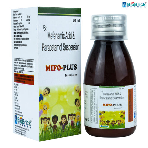 Mefenamic Acid & Paracetamol Suspension